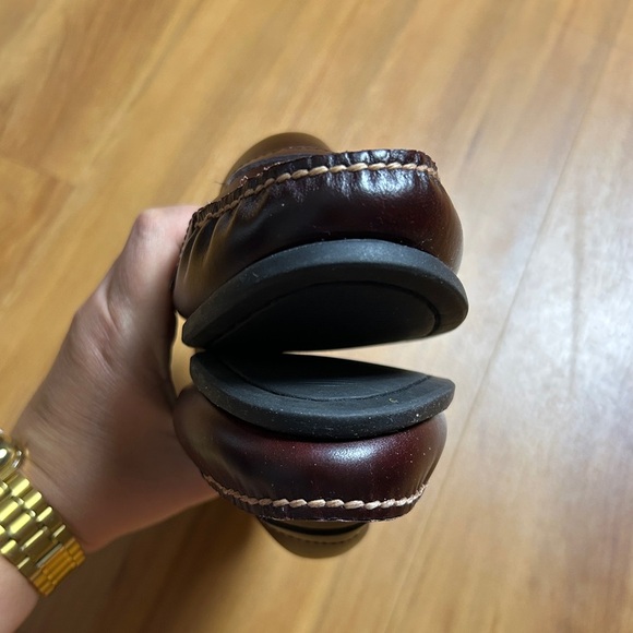 Eastland Women's Dark Brown Leather Moccasins Size 7W - Picture 15 of 16